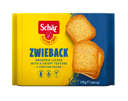 Schär Zwieback 165g