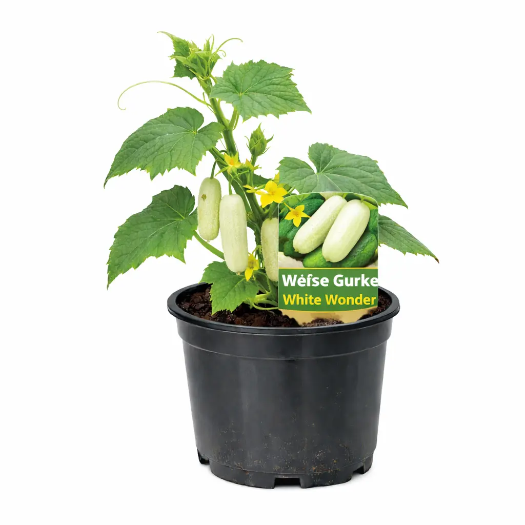 Weiße gurken (white wonder) (April)