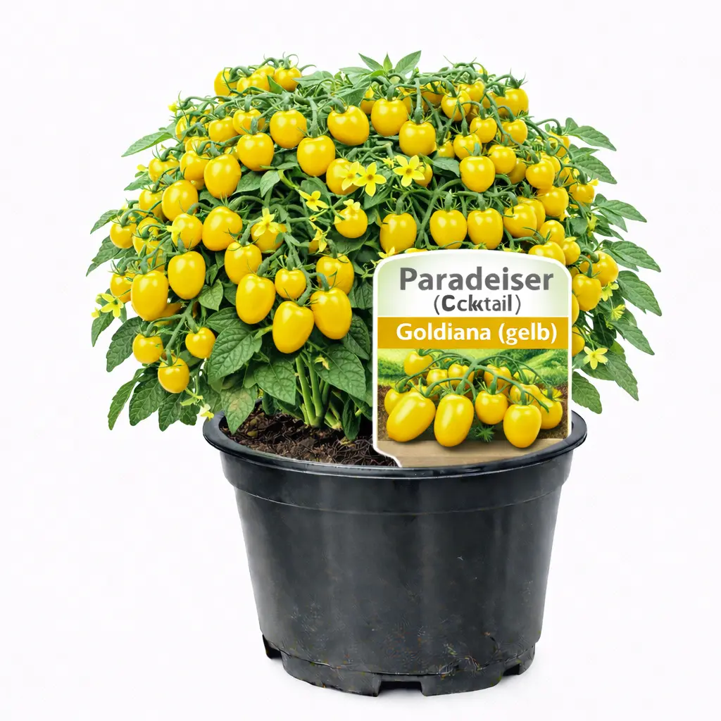 Paradeiser (Cocktail) Goldiana (gelb) (April)