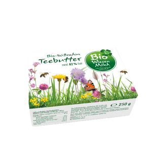 Bio Wiesenmilch Teebutter 82 % 250g