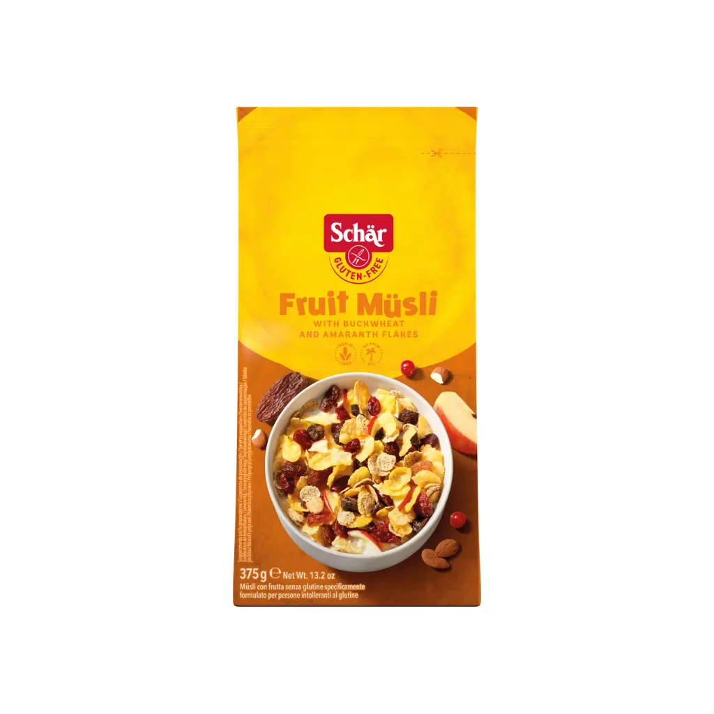 Schär Fruit Müsli Glutenfrei 375g