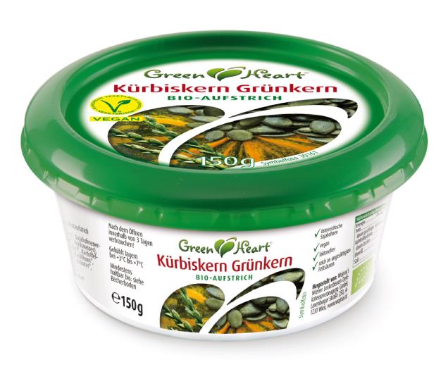 Green Heart Bio Aufstrich Kürbis150g