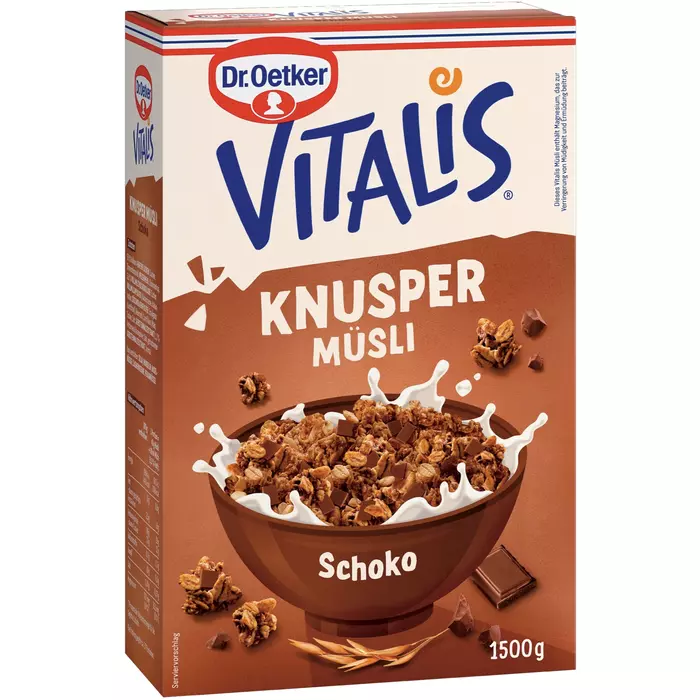 Dr. Oetker Vitalis Knusper Schokomüsli 1250g