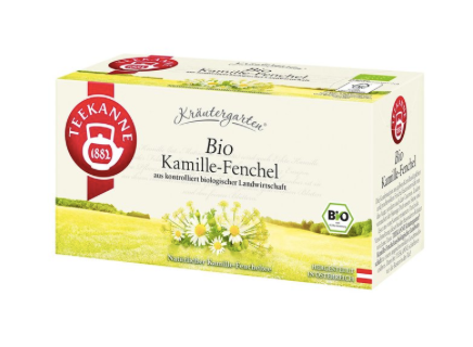 Teekanne Bio Tee 20er, Kamille