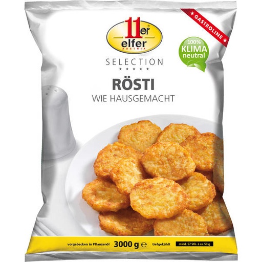 11er Rösti hausgemacht tiefgekühlt 2 kg