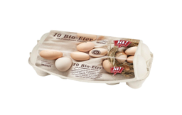 [453001] Ja! Natürlich Bio Eier Güteklasse A, Gewichtsklasse M, aus Österreich 10er