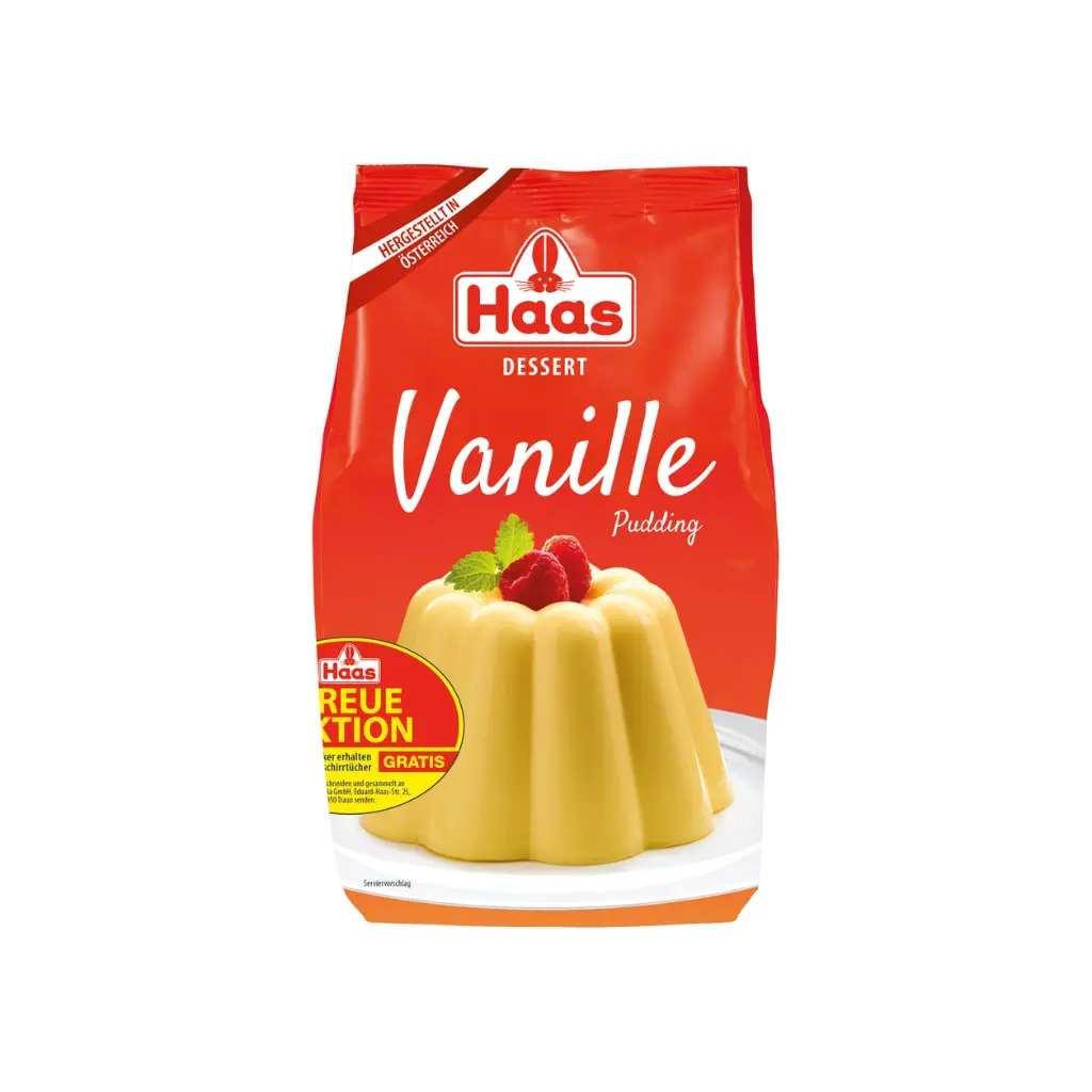 Haas Vanillepudding 1kg