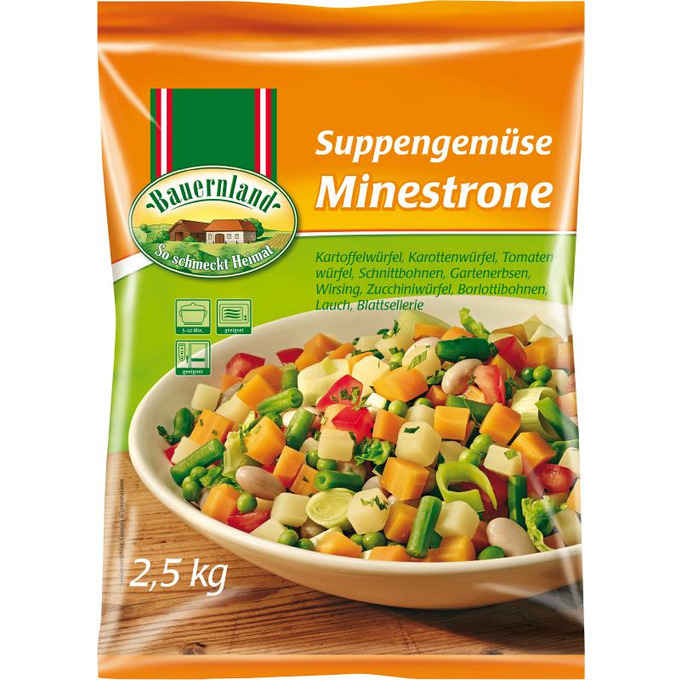 Bauernland Suppengemüse Minestrone 2,5kg