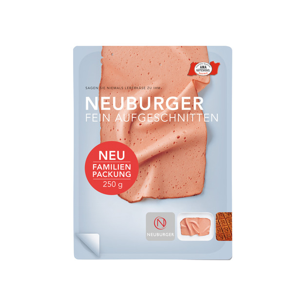 Neuburger Fleischkäse geschnitten 250g