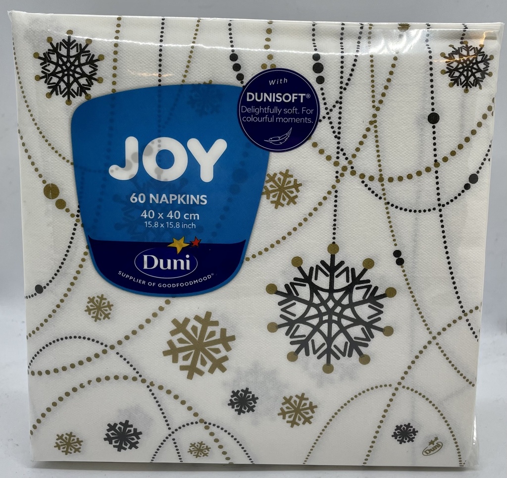 Servietten 40x40 Snowflake 50 Stk