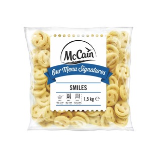 McCain Pommes Smiles tiefgekühlt 1,5 kg
