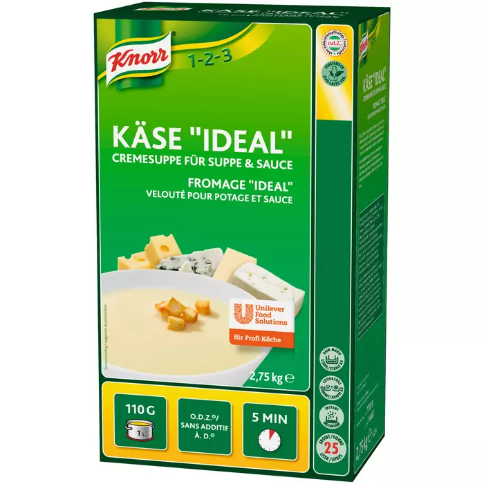 Knorr Käse "Ideal" Cremesuppe für Suppe & Sauce 2,75 KG