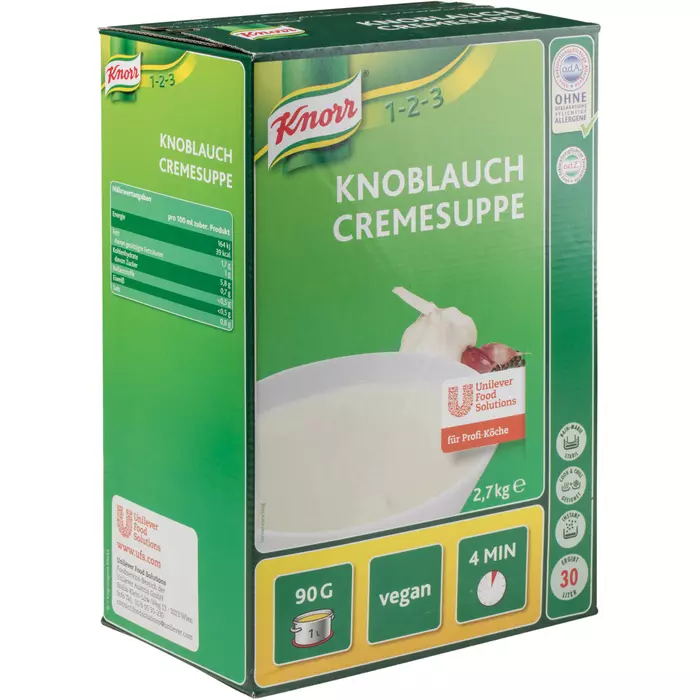 Knorr Knoblauch Cremesuppe 2,7 KG