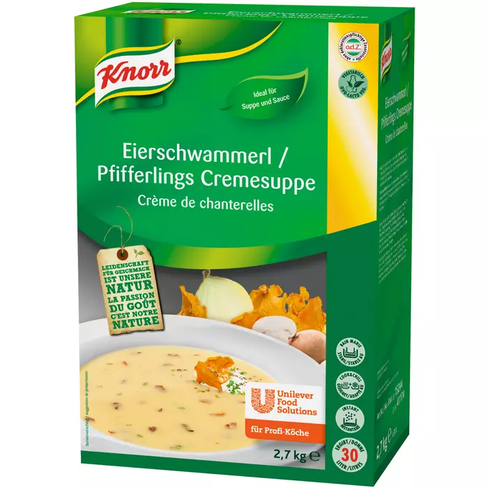 Knorr Eierschwammerl / Pfifferlings Cremesuppe 2,7 KG