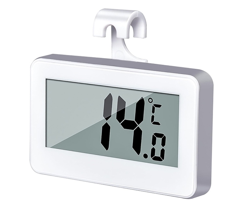 Kühlschrank-Thermometer, SUPLONG Digitale Wasserdichte Kühlschrank Mit Gefrierfach Thermometer Mit Gut Lesbarem LCD-Anzeige Lesen Perfekt