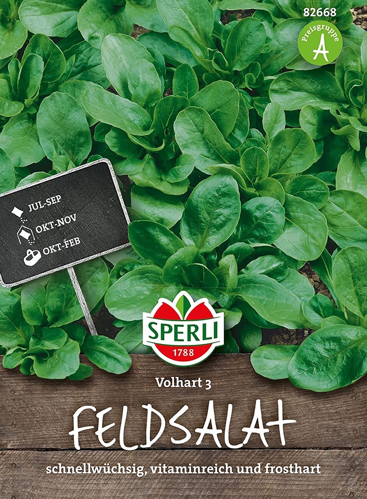 Sperli Premium Feldsalat Samen Vollhart 3