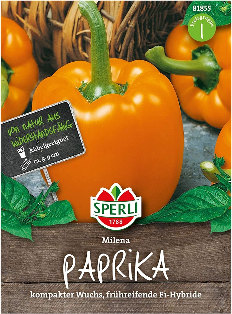 Sperli Premium Paprika Samen Milena