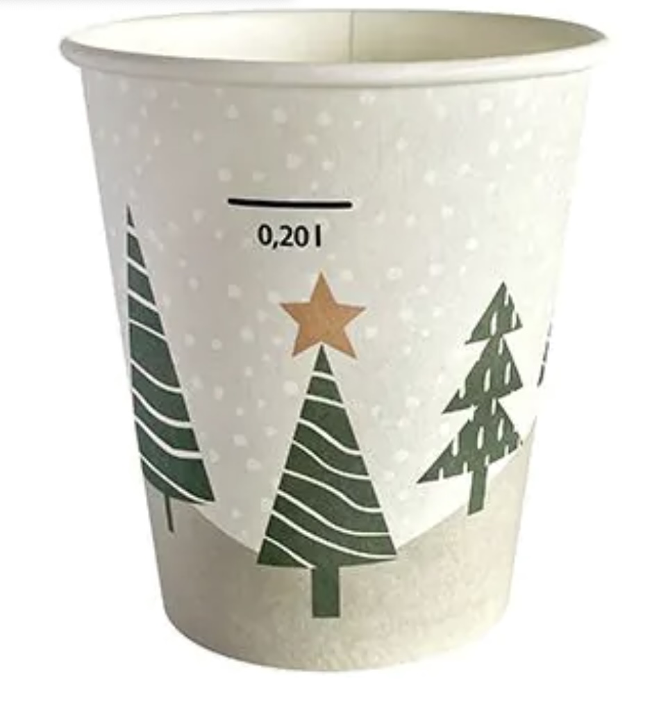 Kaffeebecher 0,2l 50er