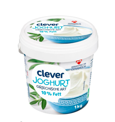 Clever Joghurt Griechischer Art 1kg