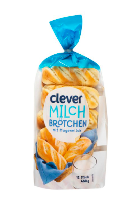 Clever Milchbrötchen 12 Stk.