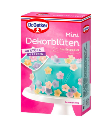 Dr. Oetker Mini Dekorblüten