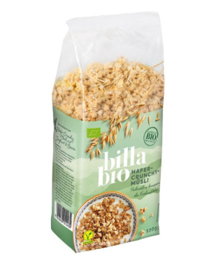 BILLA Bio Hafer Crunchy-Müsli 500g
