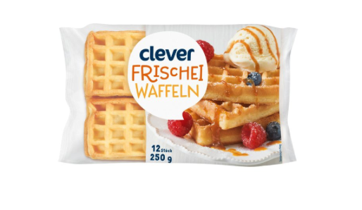 Clever Frischeiwaffel 250g