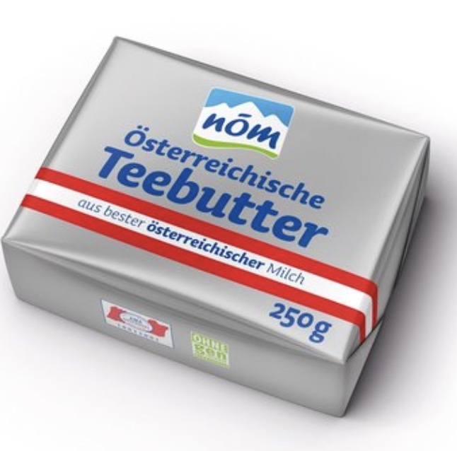Nöm Österreichische Teebutter 82% 250g