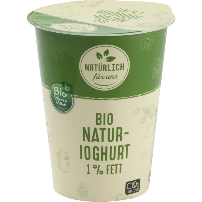 Bio Naturjoghurt 1 % 200g