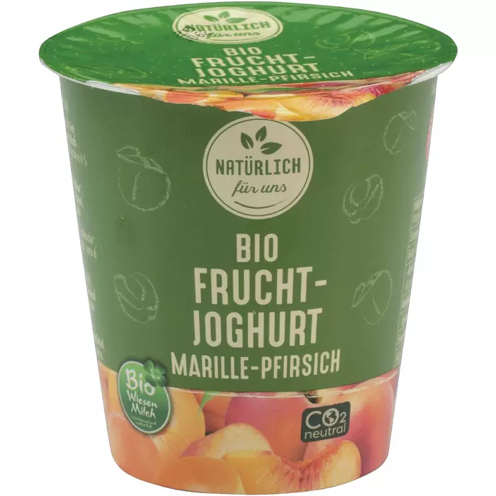 Bio Wiesenmilch Fruchtjoghurt 3,6 % 150g, Pfirsich/Marille