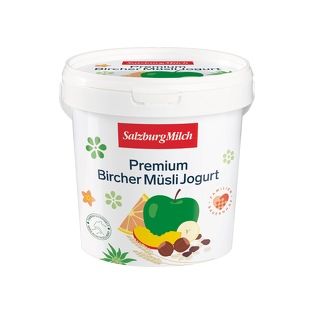 Salzburg Milch Premium Fruchtjoghurt Bircher Müsli 1kg