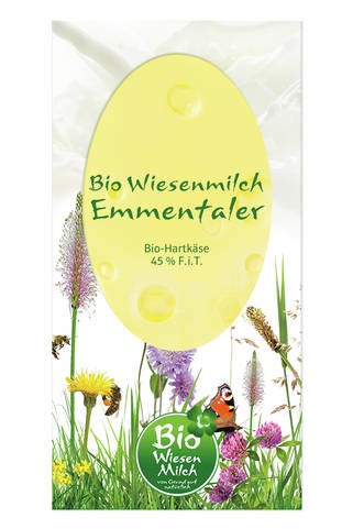 Bio Wiesenmilch Emmentaler (Rohmilch) Scheiben 100g