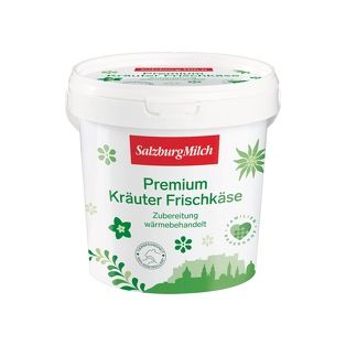 Salzburg Milch Premium Frischkäse Kräuter 70 % F.i.T. 1000g