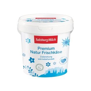 Salzburg Milch Premium Frischkäse Natur 60 % F.i.T. 1000g