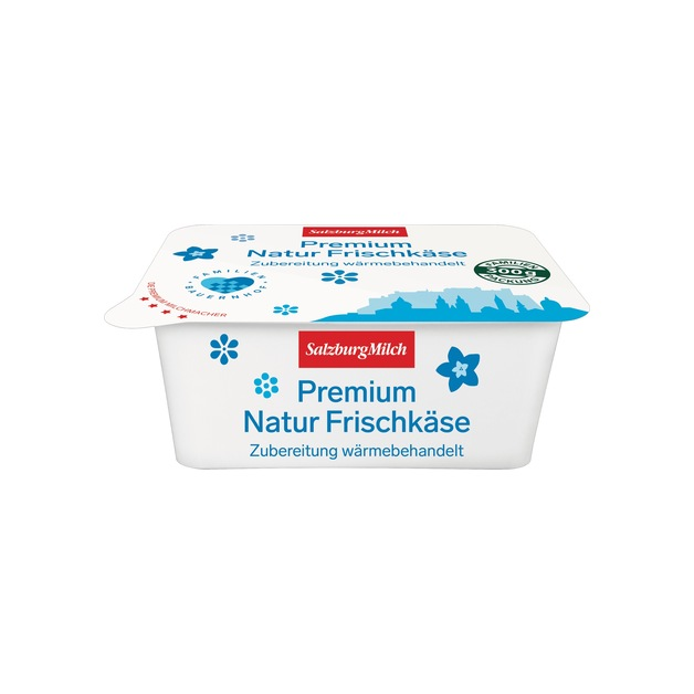 SalzburgMilch Premium Frischkäse Natur 60 % Fett i. Tr. 300 g