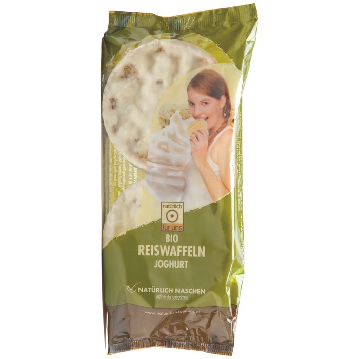NFU Bio Reiswaffeln 100g, Joghurt	