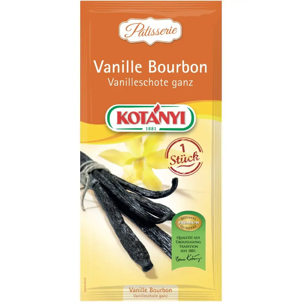 Kotanyi Vanilleschoten Brief