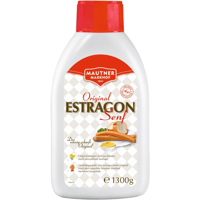 Mautner Estragon Senf 1,3kg