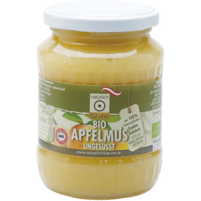 NFU Bio Apfelmus ohne Zucker 350g