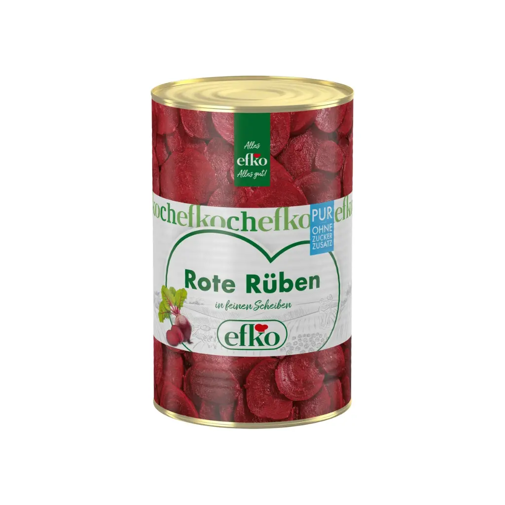 Efko Rote Rübensalat Scheiben 4,25l