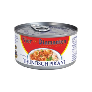 4 Diamant Thunfisch pikant 185g