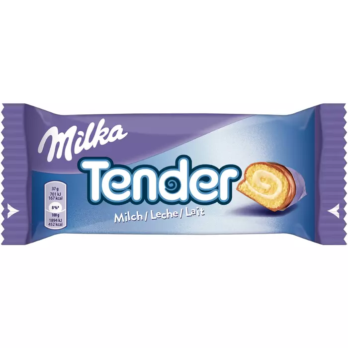 Milka Tender 37g, Milch