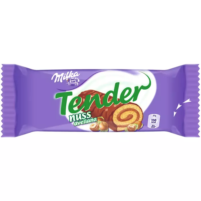 Milka Tender 37g, Nuss