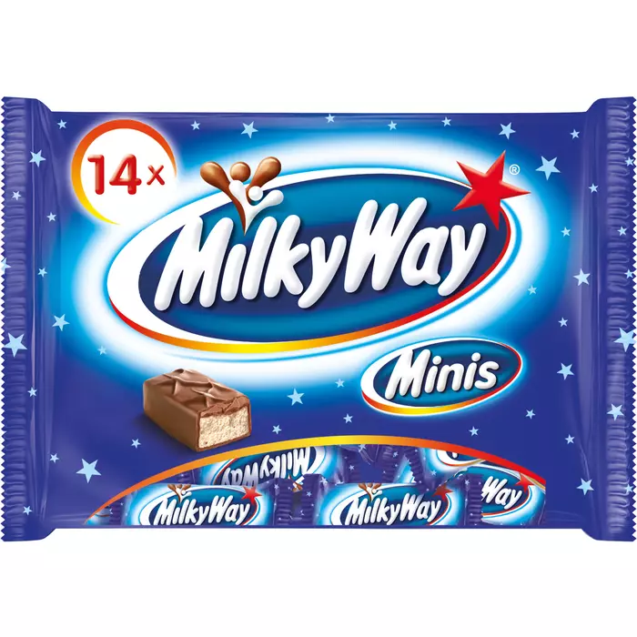 Minis Beutel 227g, Milky Way	