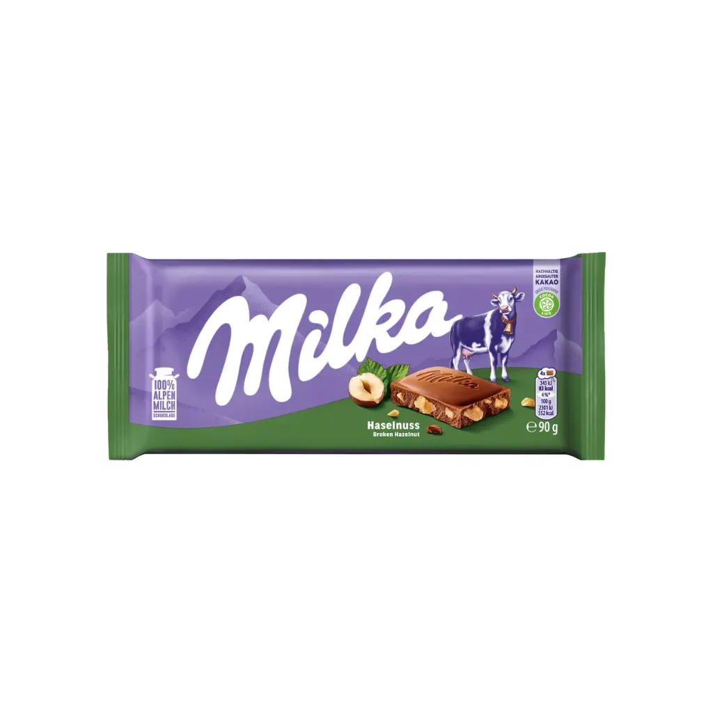 Milka Schoko 100g, Haselnuss