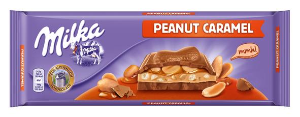 Milka Schoko 276g, Peanut Caramel