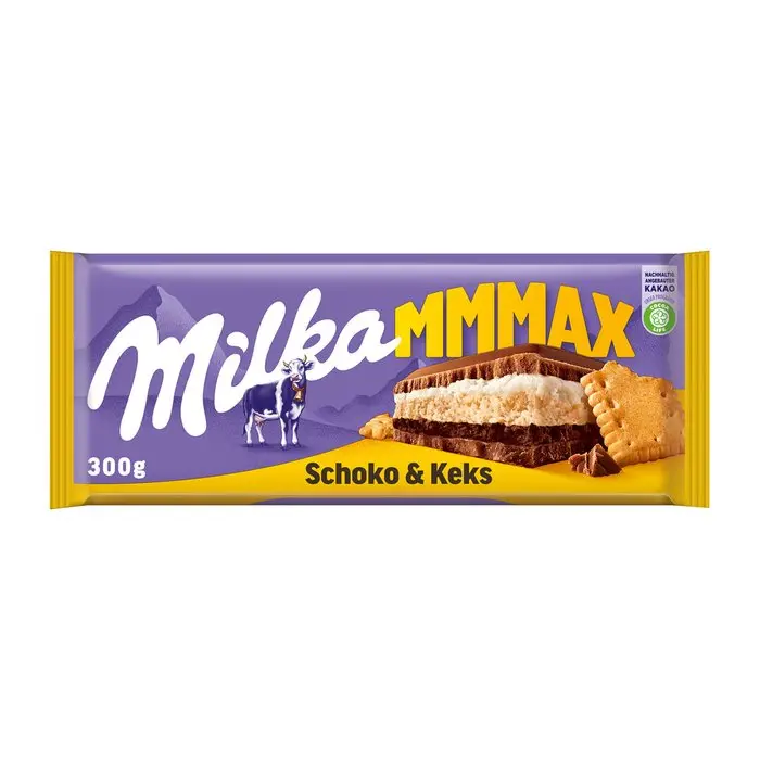 Milka Schoko 300g, Schoko & Keks