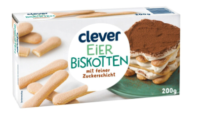 Clever Eierbiskotten 200g