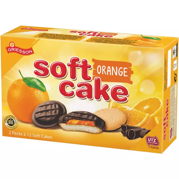 Debeukelaer Soft Cake Orange 300g