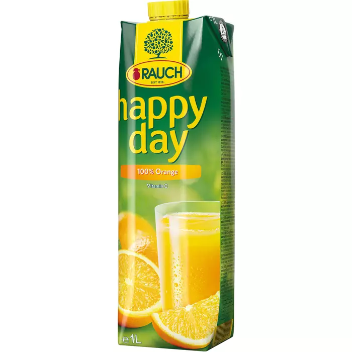 Happy Day Orangensaft 100% 1l